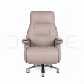 Premium Leather Executive Power Recliner Office Chair with Footrest - DCORE