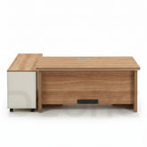 Professional Managerial L-Shaped Table - DCORE