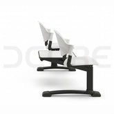 Modern Dual-Seater Waiting Room Bench - DCORE