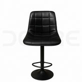 Modern Quilted Faux Leather Bar Stool - DCORE