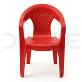 Premium Ergonomic Red Plastic Office Chair - DCORE