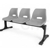 High-Quality 3-Seater Public Waiting Chair - DCORE