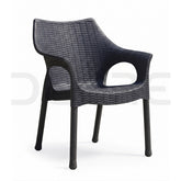 Elite Full-Woven Rattan Visitor Chair - DCORE