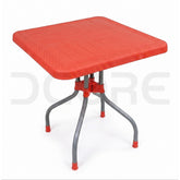 Contemporary Square Pedestal Molded Table - DCORE