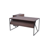 Modern Office Table with Side Rack