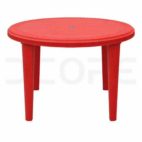 Round Fixed-Leg Garden Table - DCORE