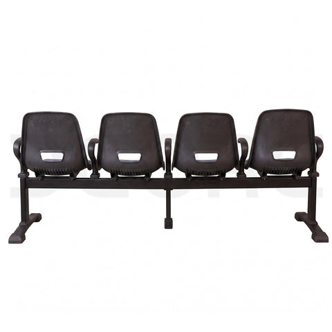 Modern 4-Seater Public Waiting Bench - DCORE