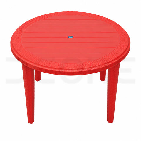 Round Fixed-Leg Garden Table - DCORE