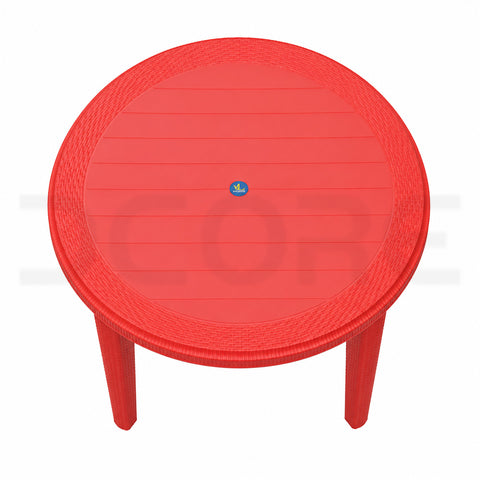 Round Fixed-Leg Garden Table - DCORE