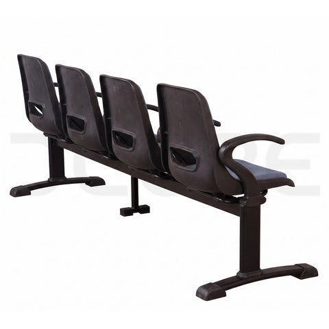 Modern 4-Seater Public Waiting Bench - DCORE