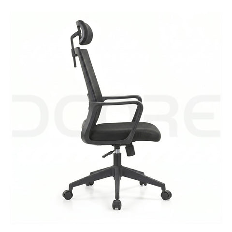 Ergonomic Mesh Office Chair with Adjustable Headrest - DCORE