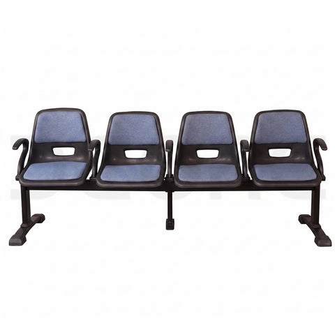 Modern 4-Seater Public Waiting Bench - DCORE