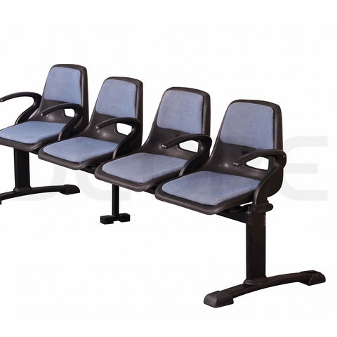 Modern 4-Seater Public Waiting Bench - DCORE