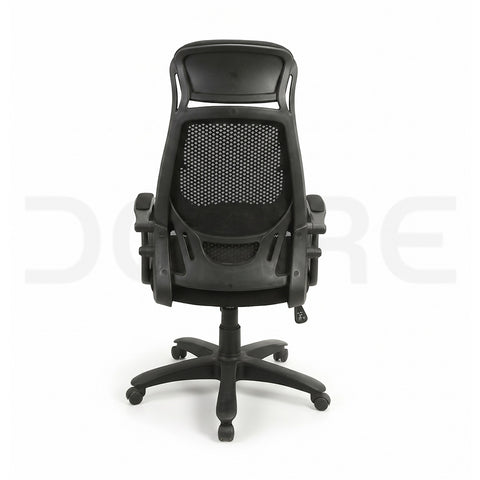 High-Back Mesh Ergonomic Office Chair with Headrest - DCORE
