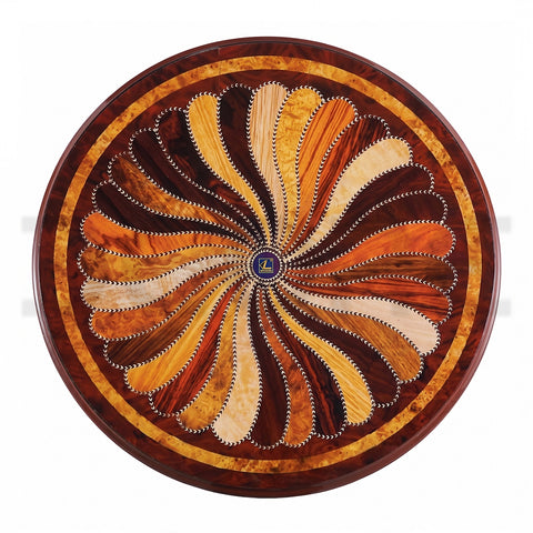 Spiral Sunburst Folding Table - DCORE