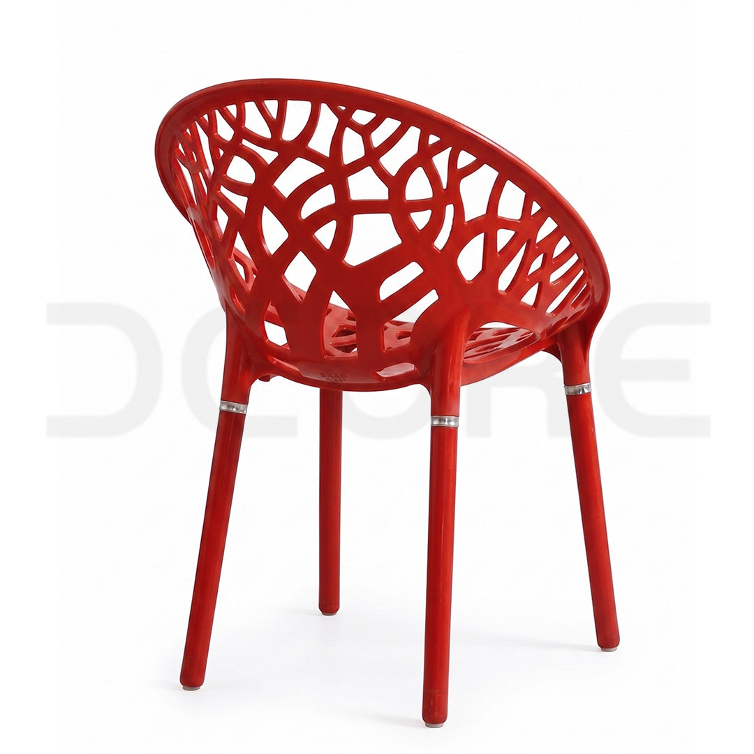 Modern Web-Pattern Visitor Chair - DCORE