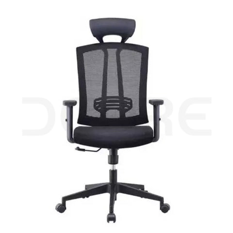 Ergonomic Mesh High-Back Office Chair with Adjustable Headrest - DCORE