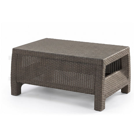Elite Full-Woven Rattan Molded Table