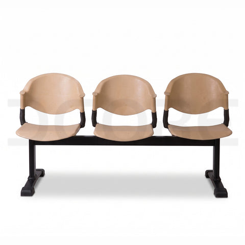 Modern 3-Seater Public Waiting Area Bench - DCORE