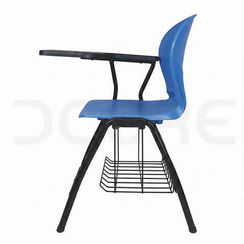 Study Chair with Writing Pad & Storage Basket - DCORE