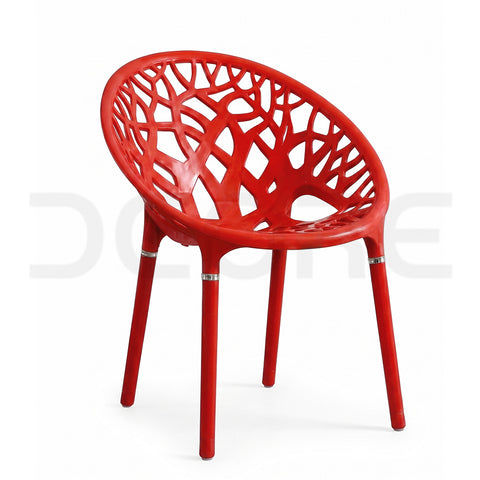 Modern Web-Pattern Visitor Chair - DCORE