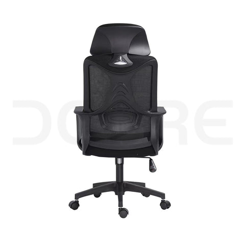 High-Back Mesh Office Chair with Headrest - DCORE