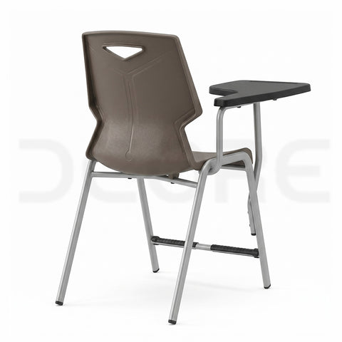 Geometric Student Study Chair with Writing Pad - DCORE