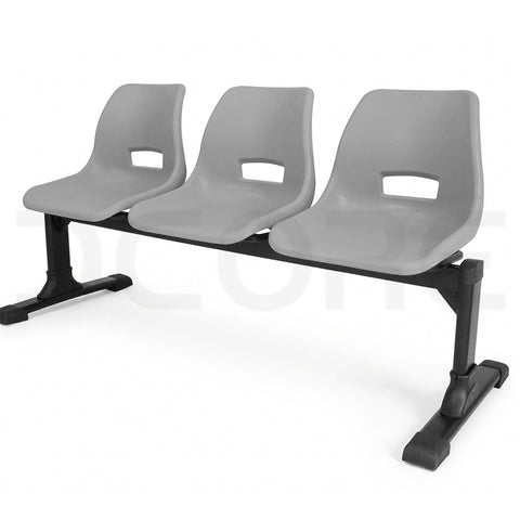 High-Quality 3-Seater Public Waiting Chair - DCORE