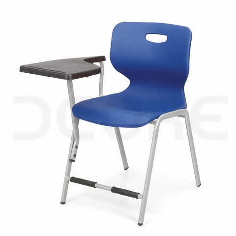 Student Study Chair with Writing Pad - DCORE