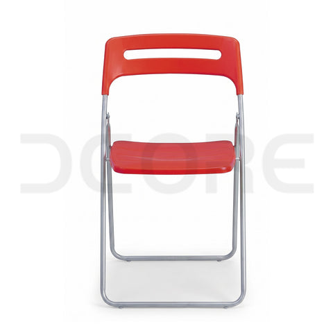 Portable Steel Folding Molded Chair - DCORE