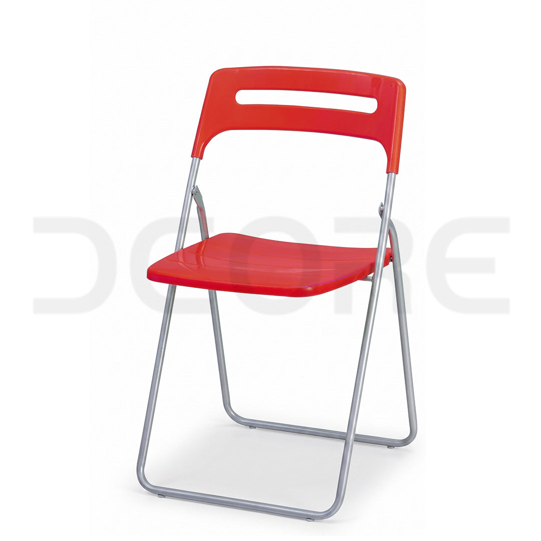 Portable Steel Folding Molded Chair - DCORE
