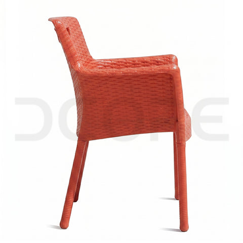 Elite Full-Woven Rattan Molded Chair -DCORE