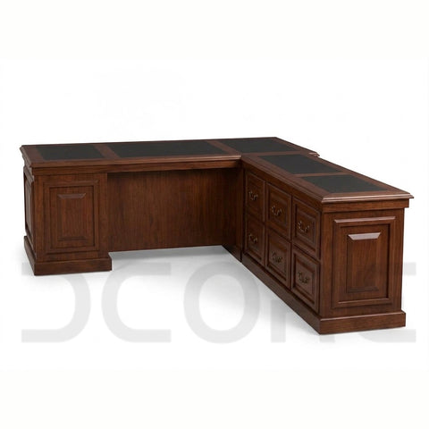 Royal Executive L-Shaped Desk - DCORE