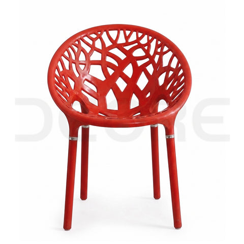 Modern Web-Pattern Visitor Chair - DCORE