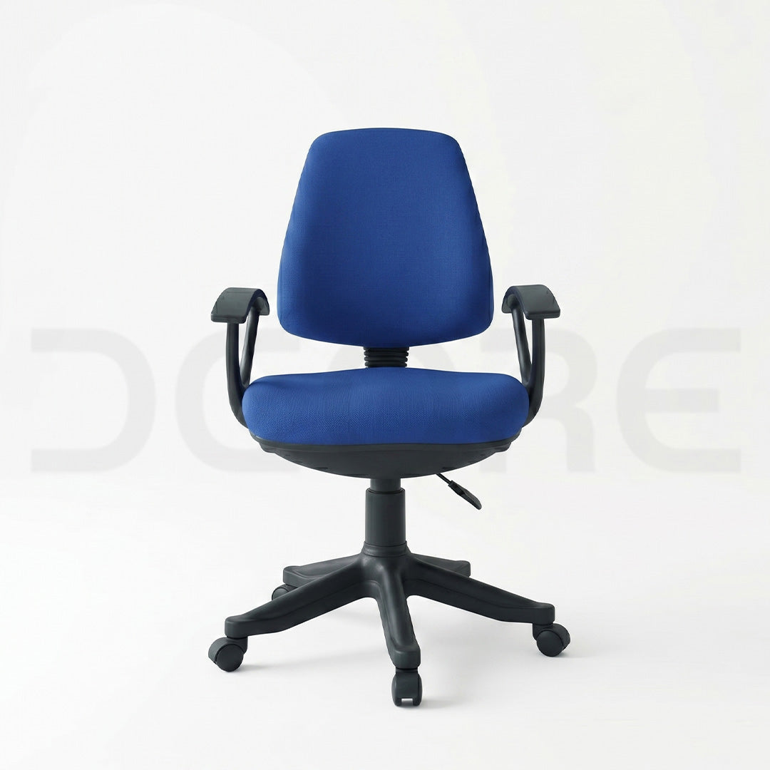 Blue Staff Revolving Office Chair - DCORE