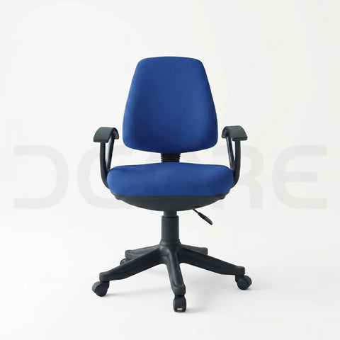 Blue Staff Revolving Office Chair - DCORE