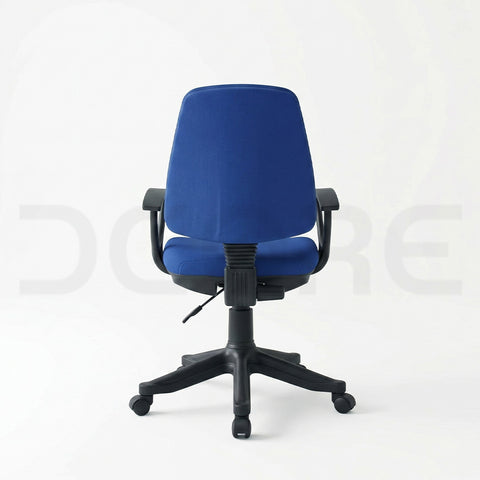 Blue Staff Revolving Office Chair - DCORE