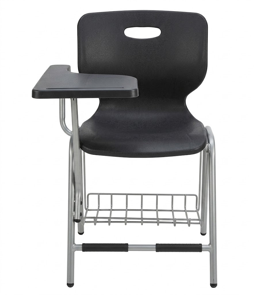 Ergonomic Black Student Study Desk Chair - DCORE