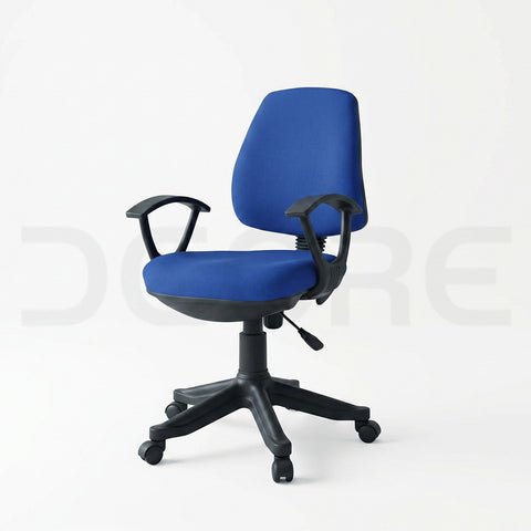 Blue Staff Revolving Office Chair - DCORE