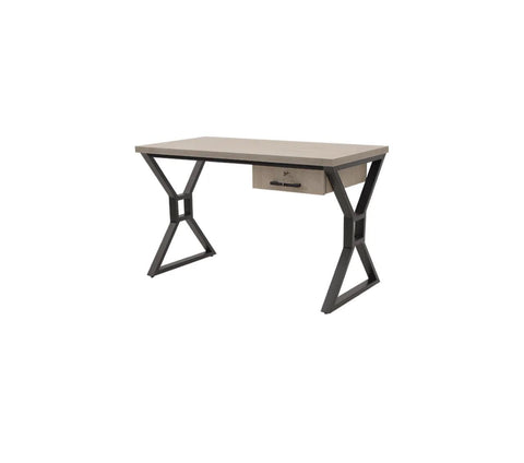 Computer Desk with Metal Base