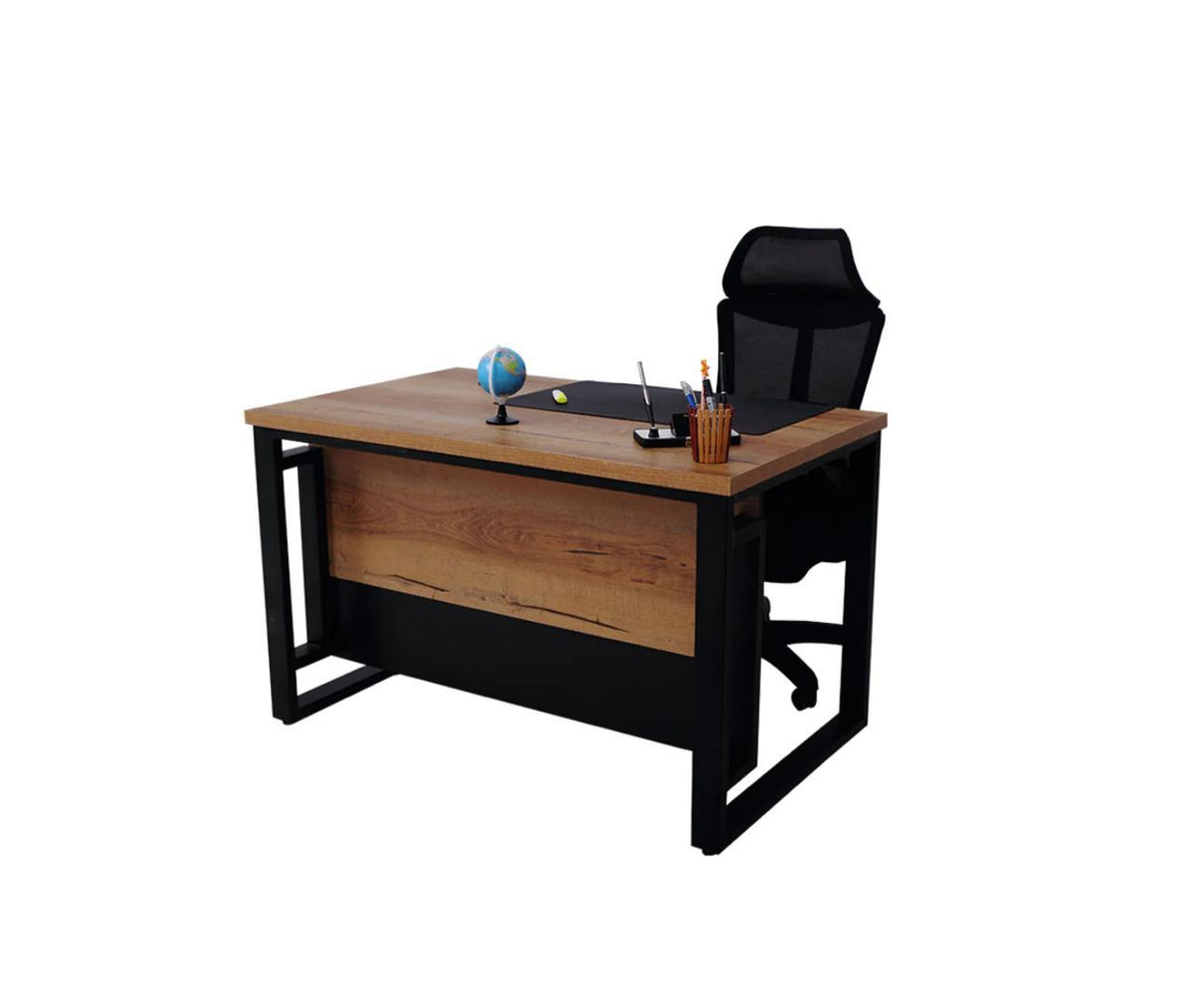 Modern Office Desk with Textured Top