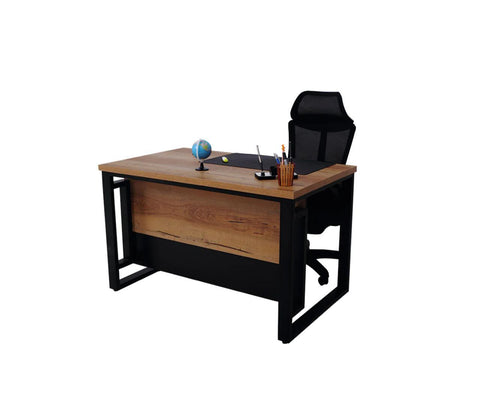 Modern Office Desk with Textured Top