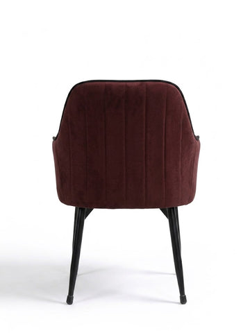 Luxury Dual-Tone Velvet Dining & Accent Chair