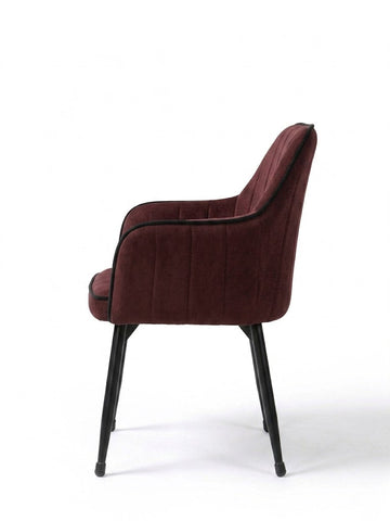 Luxury Dual-Tone Velvet Dining & Accent Chair