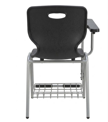 Ergonomic Black Student Study Desk Chair - DCORE