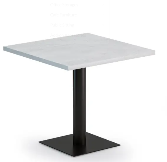 Minimalist Square Bistro &amp; Café Table
